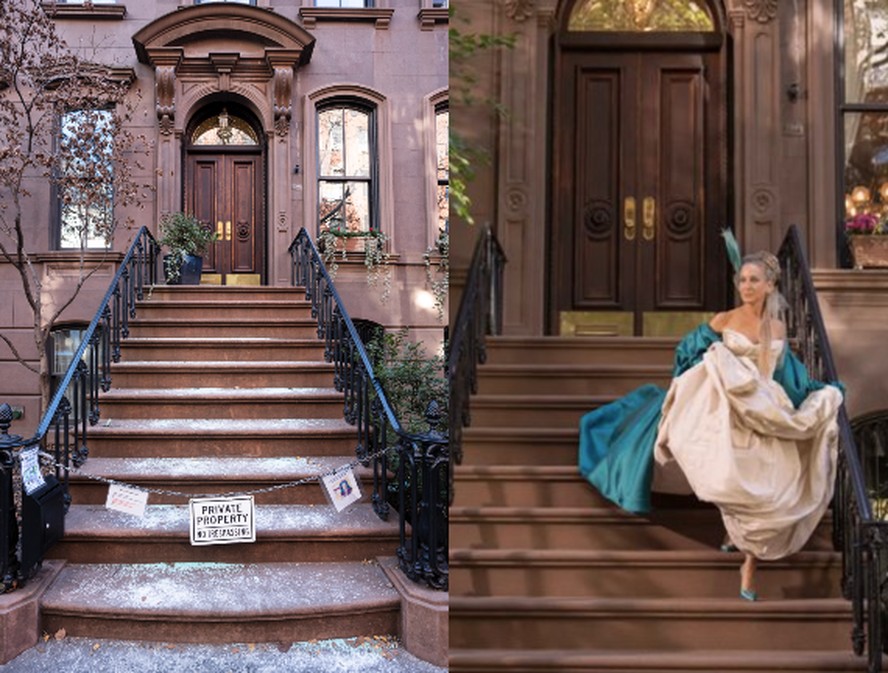 Nova York Autoriza Dona A Instalar Port O Em Pr Dio De Carrie Bradshaw De Sex And The City