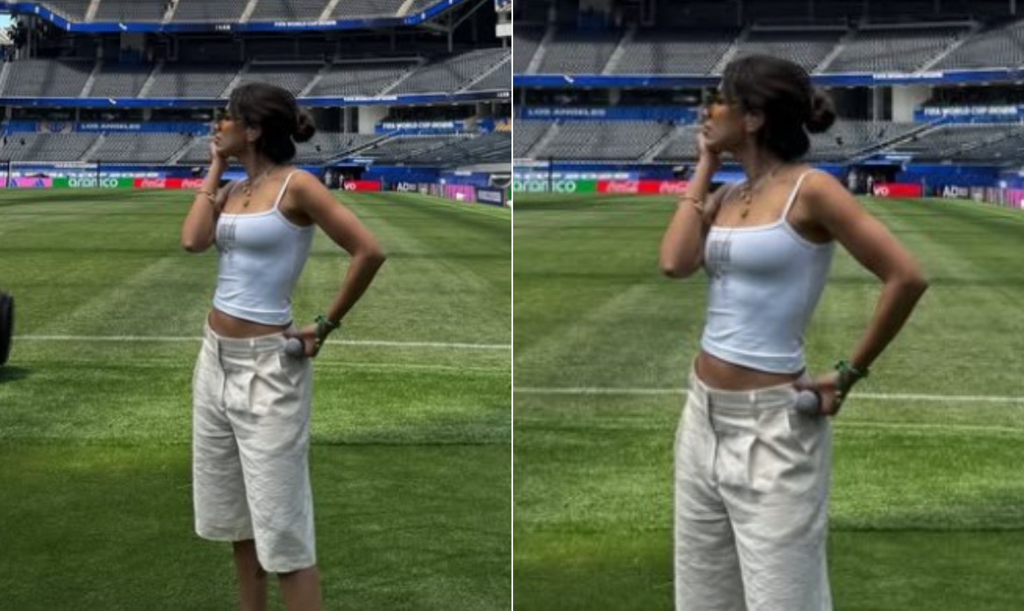 Anitta mostra bastidores de ensaio da abertura da Copa do Mu