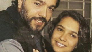 Sandra Annenberg protagonizou a novela 'Cortina de Vidro' em 1989 e formou par romântico com o ator Jayme Periard — Foto: Reprodução/SBT