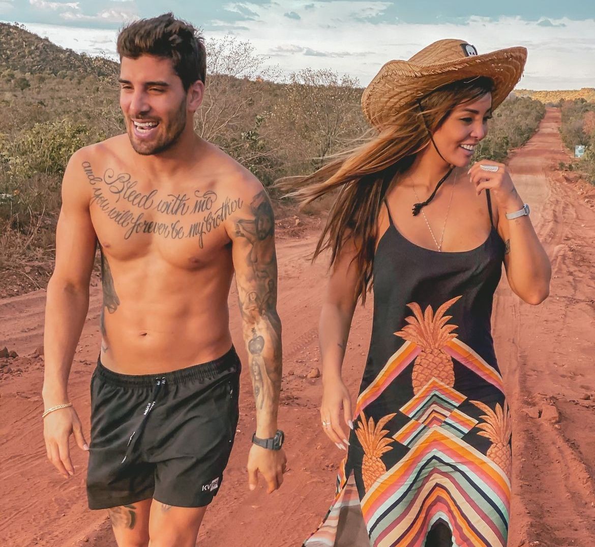 Carol Nakamura e Guilherme Leonel também deram um ponto final no casamento — Foto: Reprodução/Instagram