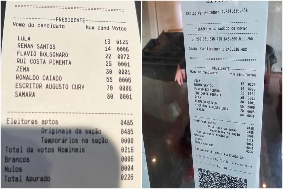 Votação para presidente foi encerrada às 5h (horário de Brasília) deste domingo na Coreia do Sul — Foto: Reprodução