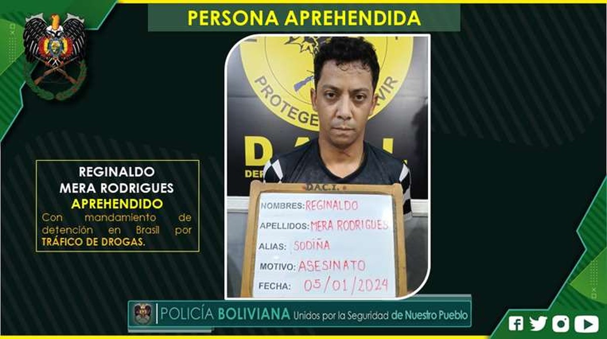 Foragido Brasileiro é Preso Na Bolívia Após Ter Nome Incluído Na Lista Vermelha Da Interpol