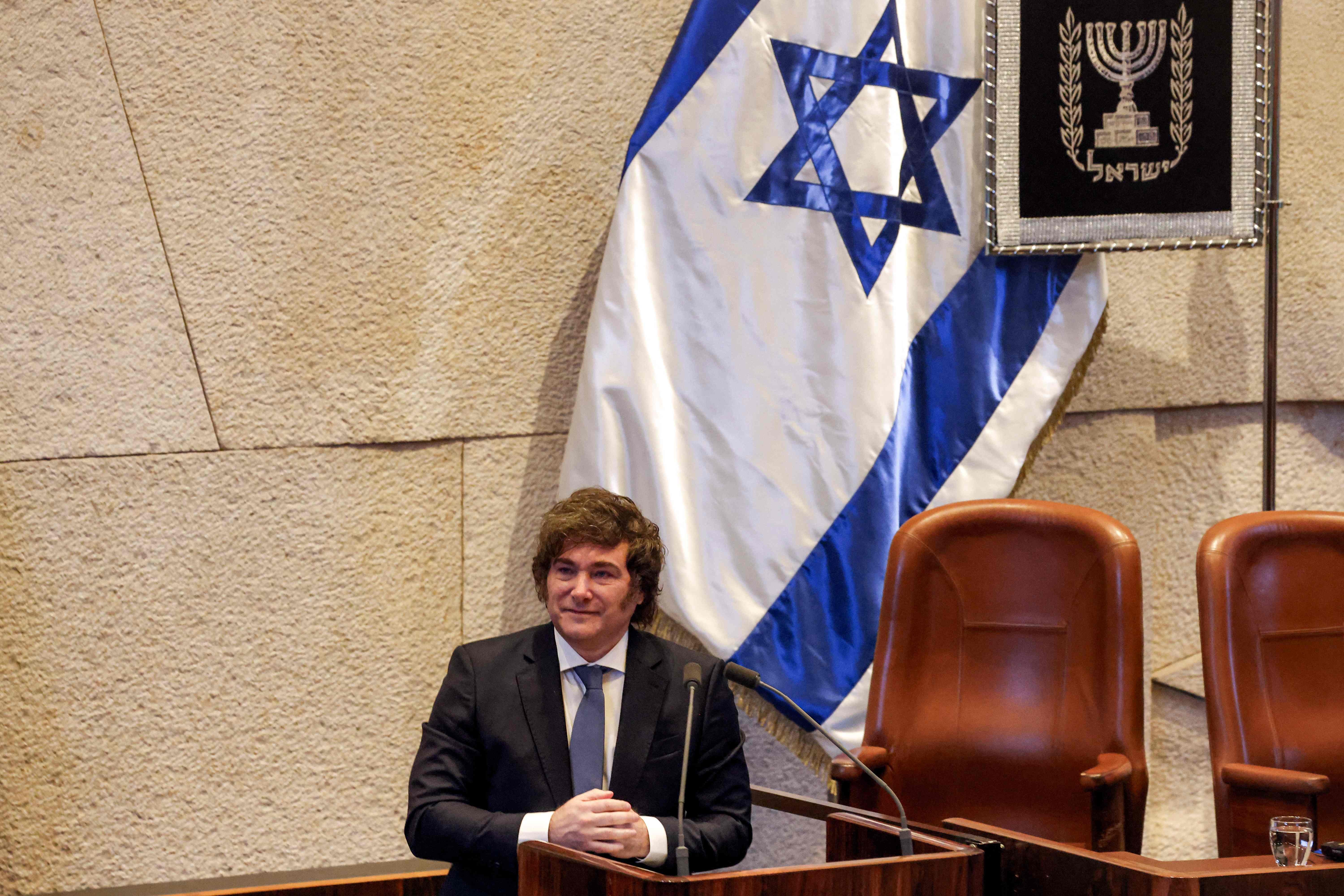 Netanyahu revela torcida na Copa: 'Apoio Argentina por causa de Milei'