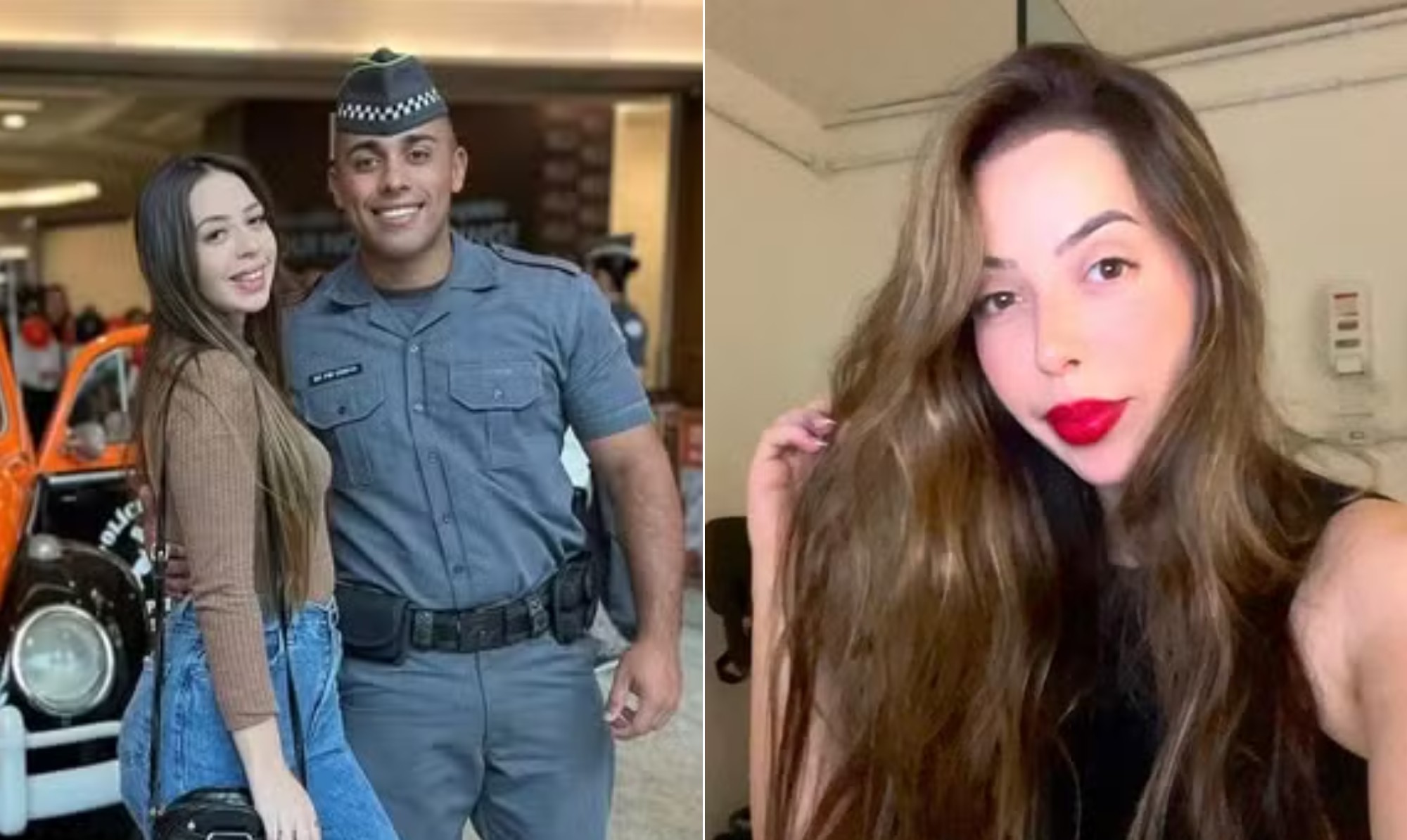 Caso Larissa: defesa de PM apresenta áudios e prints de conversas para sustentar versão de suicídio - Foto