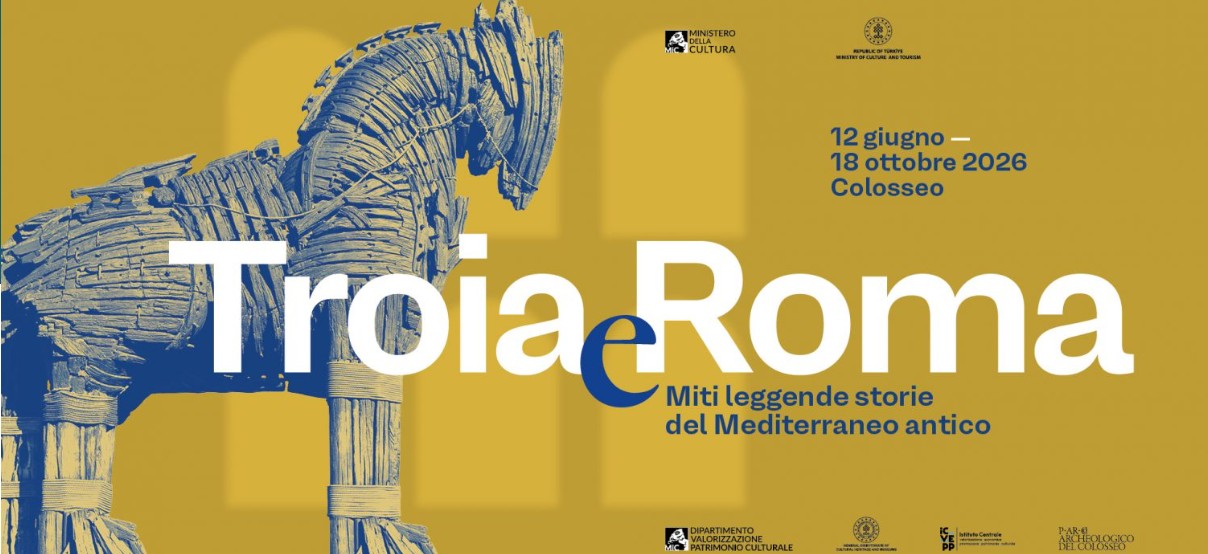 Exposição 'Troia e Roma' no Coliseu exibirá mais de 220 arte