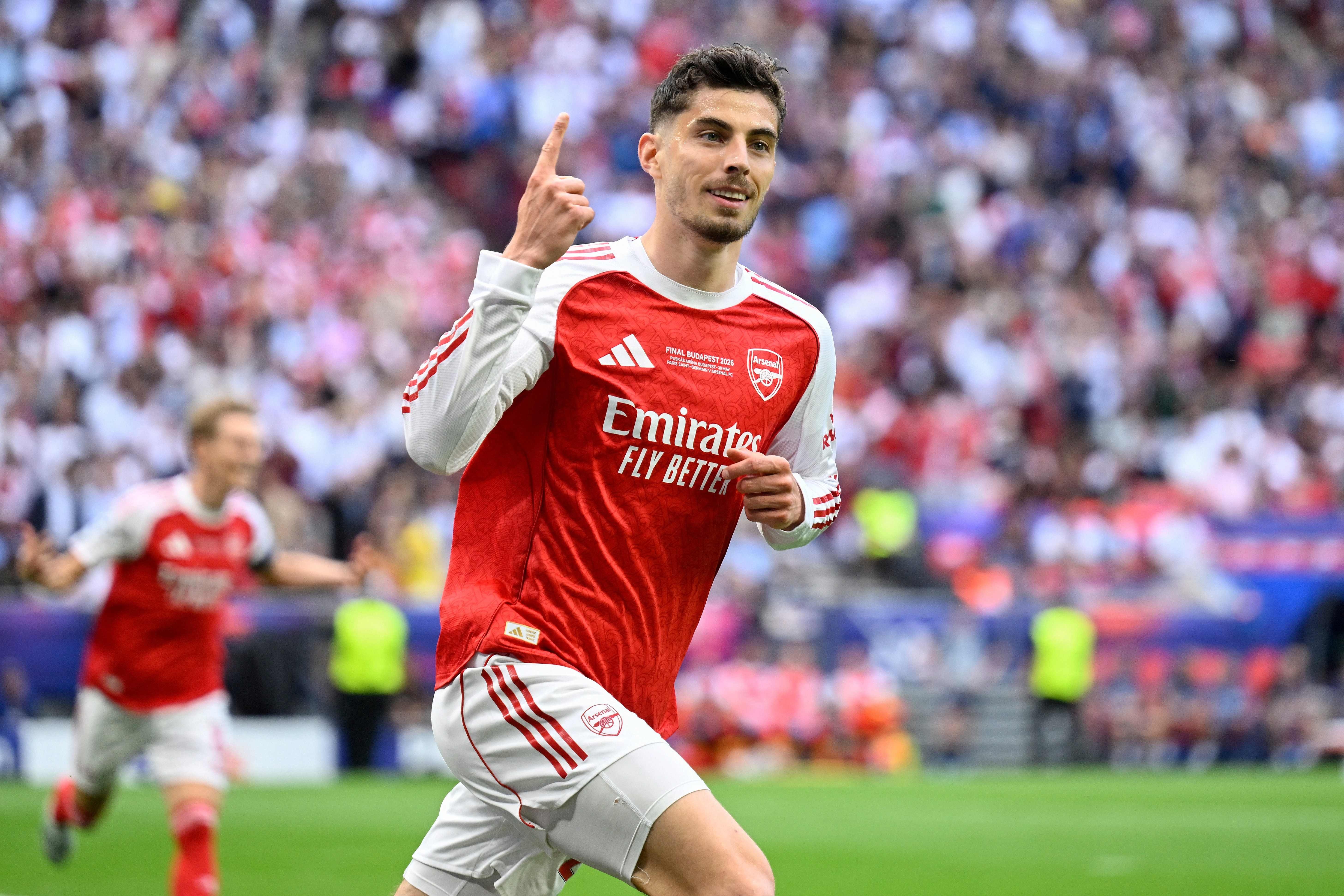 PSG x Arsenal: decisivo, Havertz marca segundo gol em finais de Champions e quarto em decisões em que já atuou