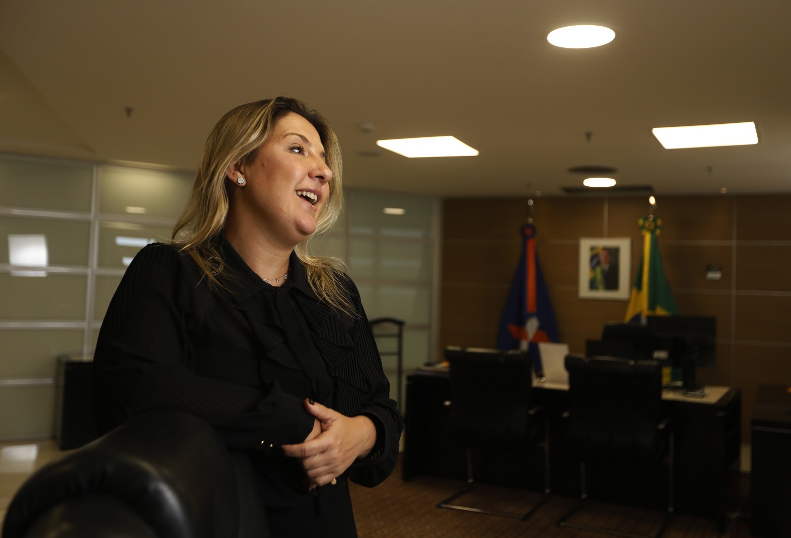 Daniella Marques ganha força para 'Posto Ipiranga'