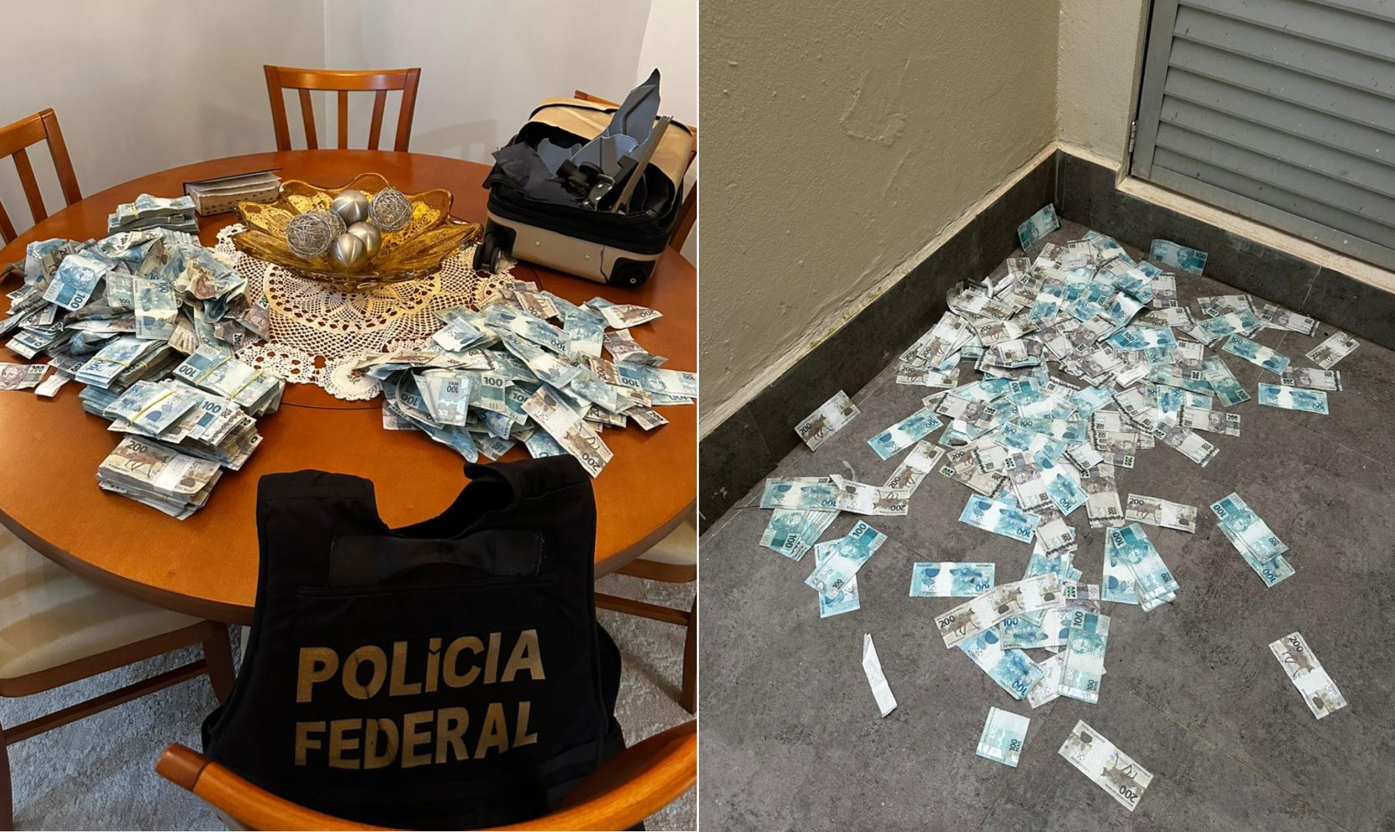 Mais de R$ 420 mil em esp&eacute;cie e carros de luxo apreendidos: nova opera&ccedil;&atilde;o da PF sobre Rioprevid&ecirc;ncia tem dinheiro jogado pela janela em SC