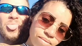 Gilberto e Daiane juntos