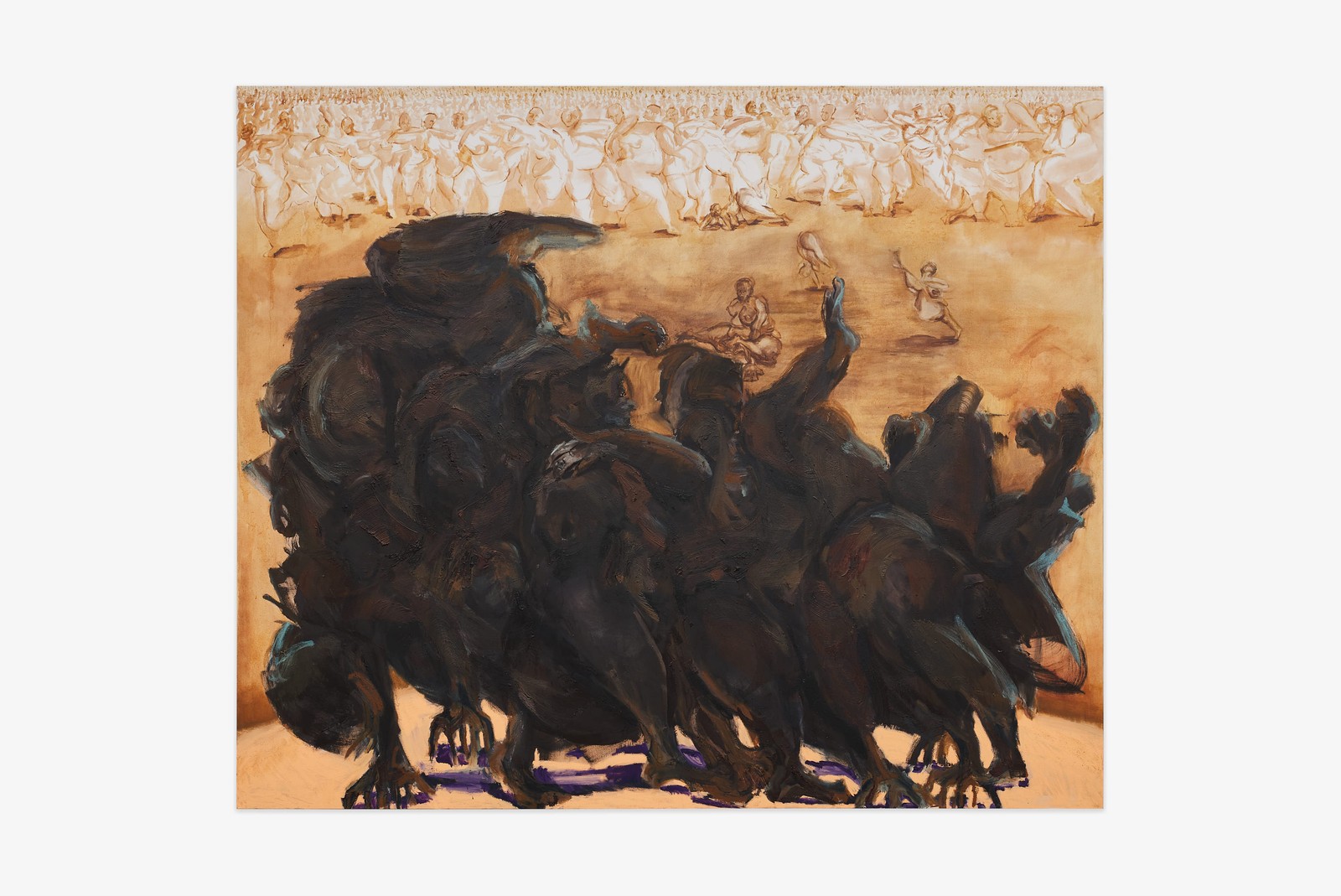 a job "Game 2"from the Capoeira em Paleta Alta series, by Marcia Falcao, is part of the exhibition "Our Bantu lives"from MAR - Photography: Disclosure / Rafael Salem