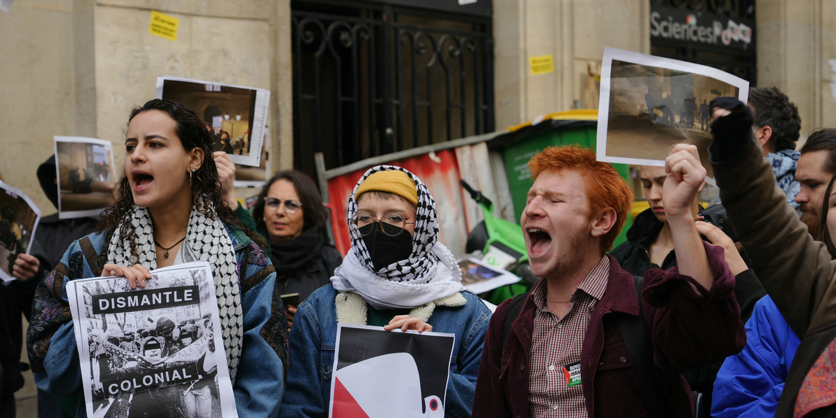 Estudantes de universidade em Paris aderem aos atos pró-Palestina; entenda o caso