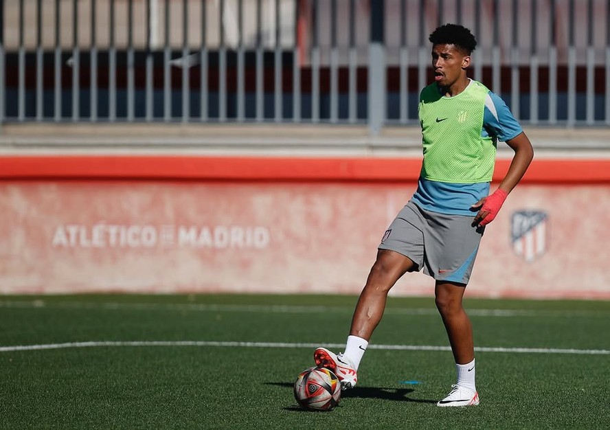 Marcos Paulo, meia do Atl&eacute;tico de Madrid, interessa ao Vasco
