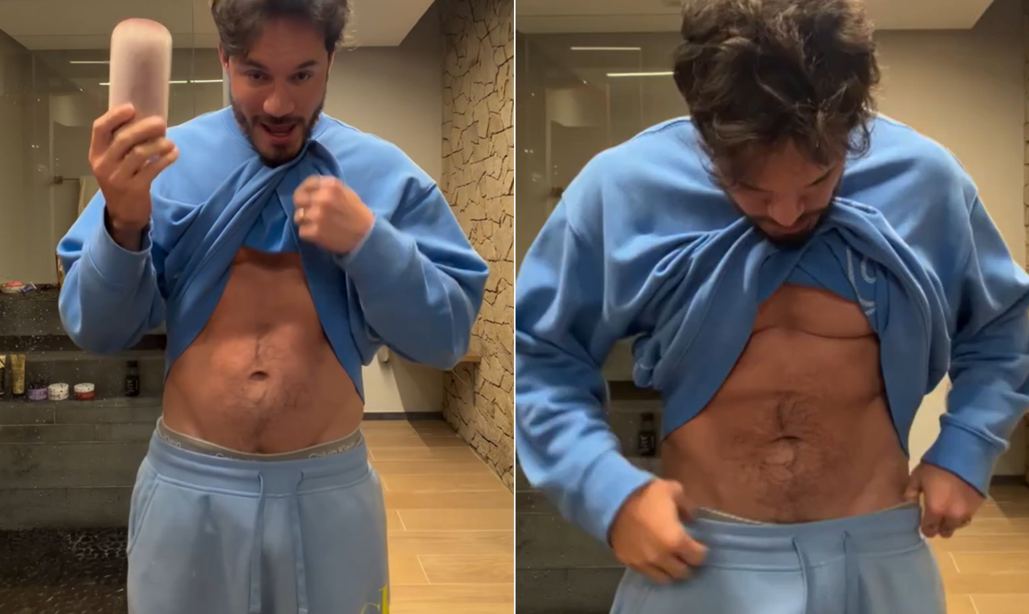 Ex-BBB Eliezer rebate críticas após esconder presente para Viih Tube dentro de cueca: 'Cristão também transa'