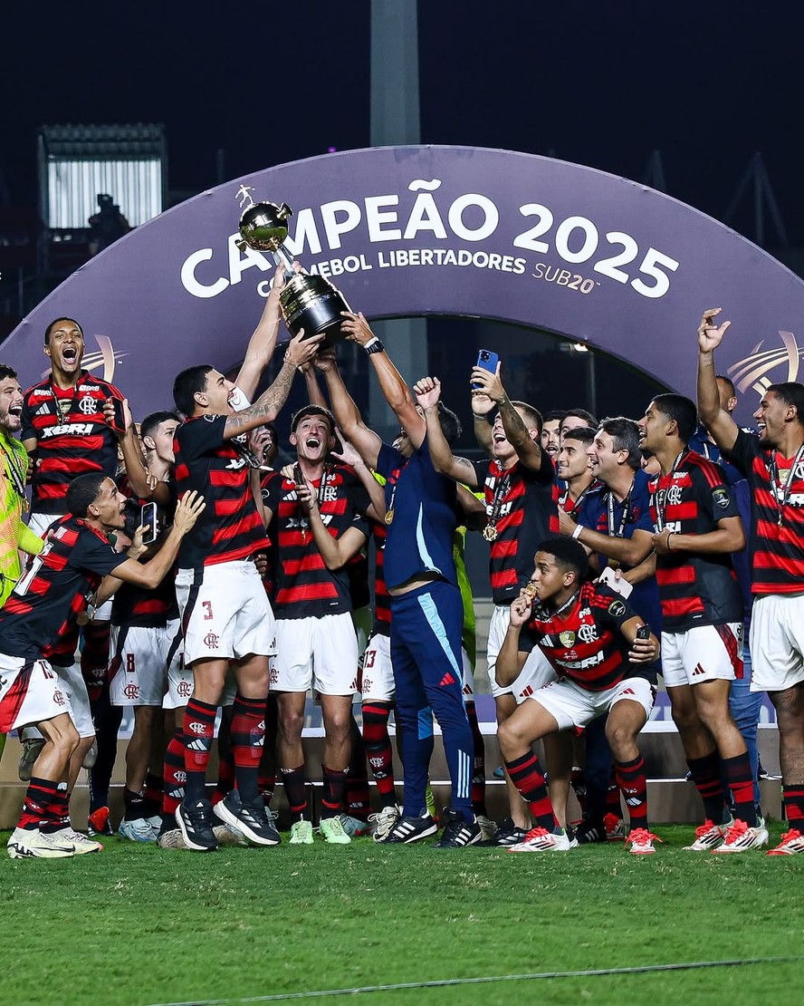 Flamengo campeão da Libertadores Sub-20