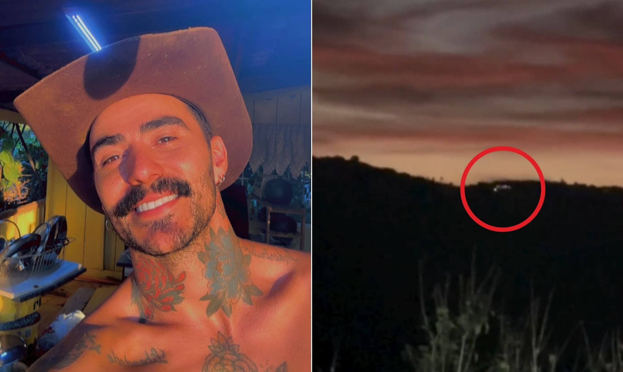 Com vídeos sobre 'aparição alienígena', influencer do OVNI s