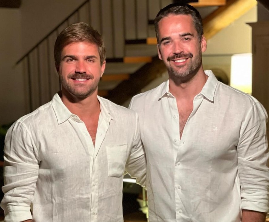Thalis Bolzan e Eduardo Leite