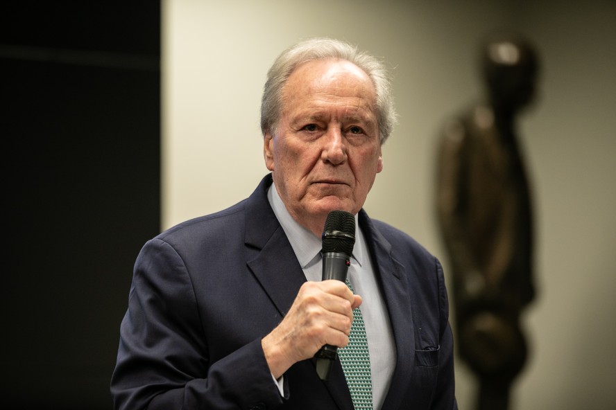 O ministro da Justiça e Segurança Pública, Ricardo Lewandowski, fala à Comissão de Segurança da Câmara sobre a PEC da Segurança