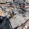 Gaza. Conflito Israel x Hamas - MOHAMMED ABED / AFP