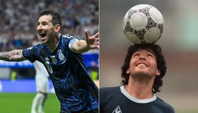 Messi supera Maradona? Veja como números comparam carreiras dos dois camisas 10