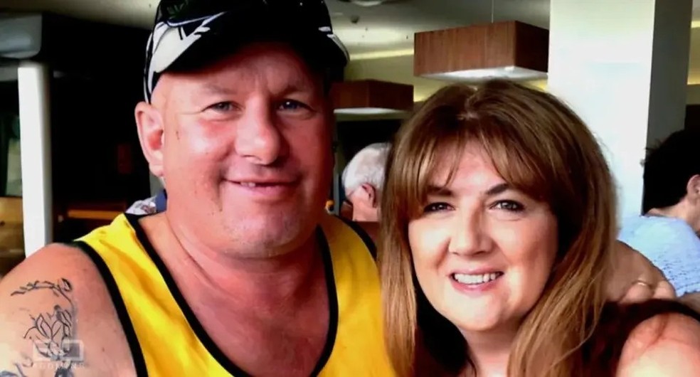 Marido de Trish Webster, 56, Roy alerta para efeitos colaterais do Ozempic — Foto: Reprodução