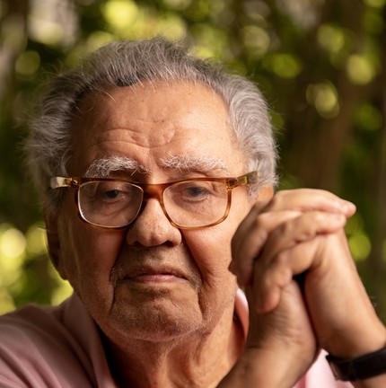 Produtor Luiz Carlos Barreto, aos 95 anos — Foto: Ana Branco / Agencia O Globo