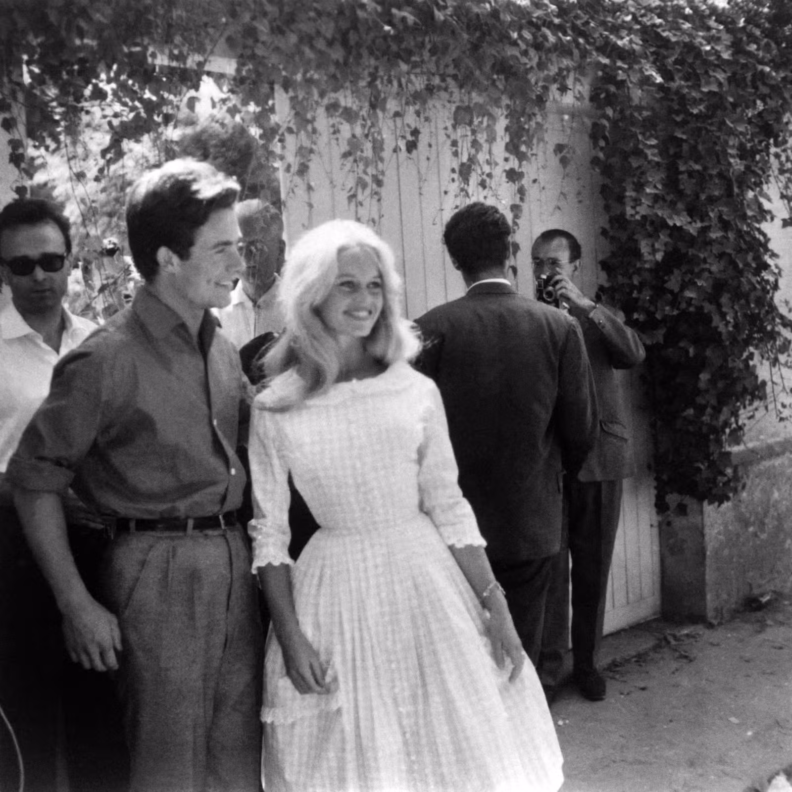 Brigitte Bardot married Jacques Charrier in 1959 — Photo: AFP