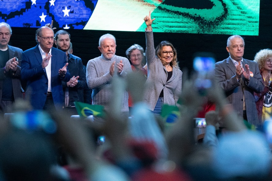 Lula em evento com cooperativas de São Paulo