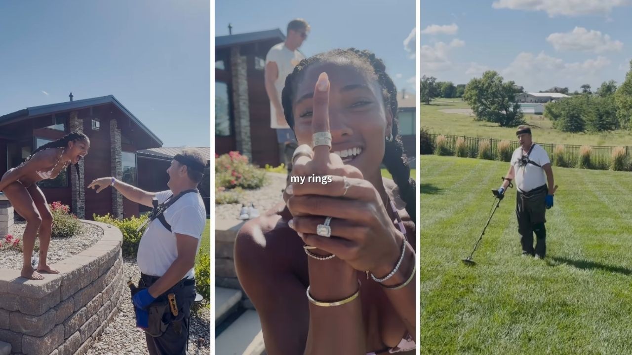 Caçador de tesouros encontra anéis Cartier de mais de R$ 52 mil perdidos por casal de campeões olímpicos dos EUA; vídeo - QTU Questões do Universo
