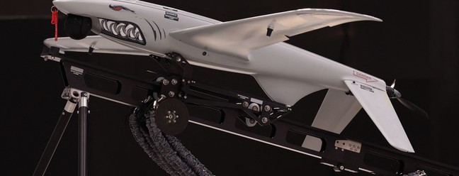 De Kiev ao interior da Inglaterra, indústria ucraniana distribui drones pela Europa — Foto: Chris Radburn/AFP