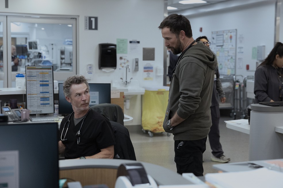 Terceira temporada de 'The Pitt' — Foto: Warrick Page/Divulgação/HBO