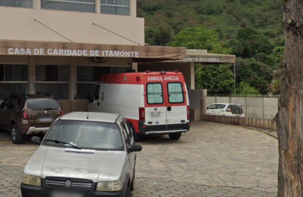 Unidade de saúde em Itamonte para onde as crianças foram levadas — Foto: Reprodução