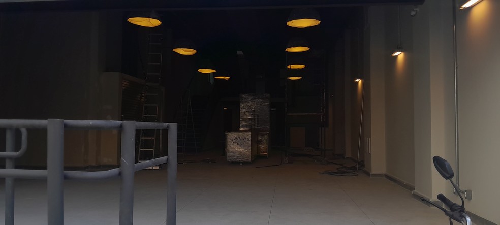 Quem passa já consegue ter ideia de como ficará o Novo Mercado São José — Foto: Danilo Perelló