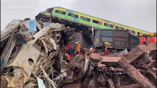 Colisão de trens na Índia: entenda o que se sabe até agora sobre acidente que matou quase 300 pessoas