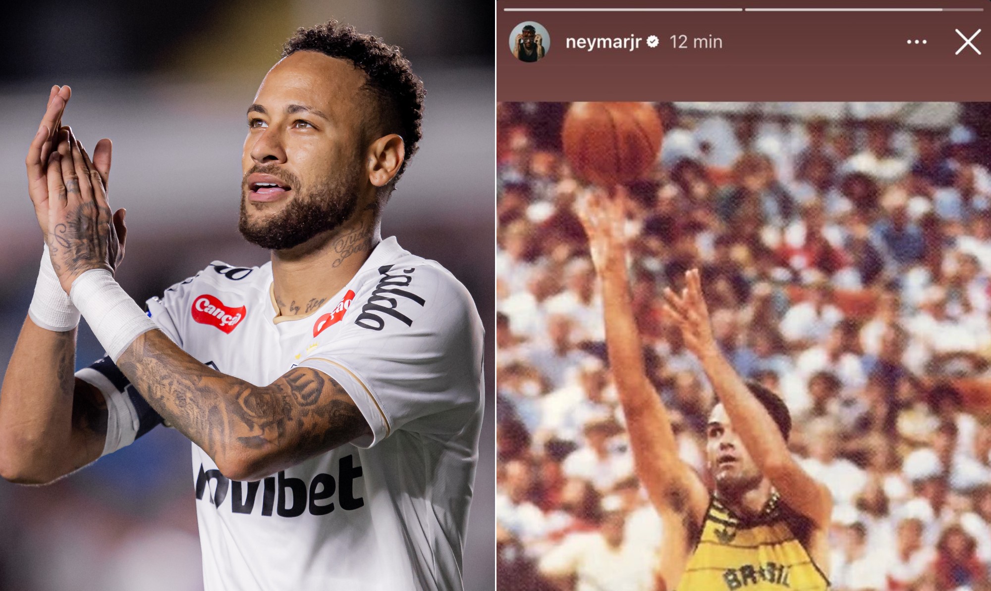 Neymar lamenta morte de Oscar Schmidt: 'Elevou ainda mais o nível do basqueste brasileiro'