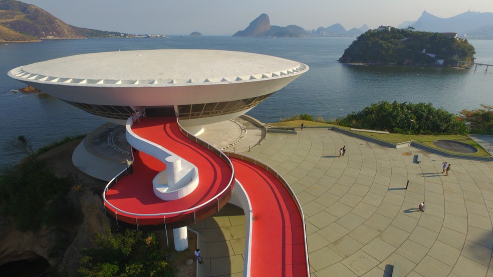 MAC — Foto: Divulgação Prefeitura de Niterói / Foto de Douglas Macedo