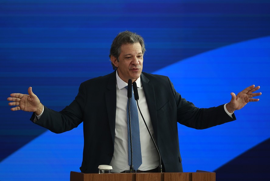 O ex-ministro da Fazenda, Fernando Haddad