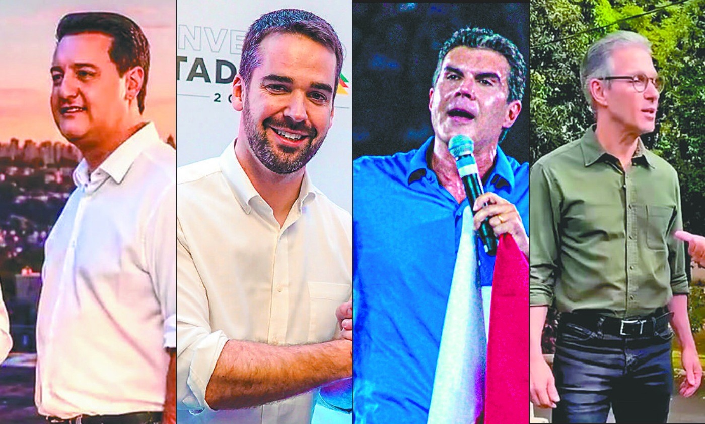 Legado em xeque: bem avaliados, Ratinho, Leite, Helder e Zema sofrem ao transferir votos e veem aliados em dificuldades