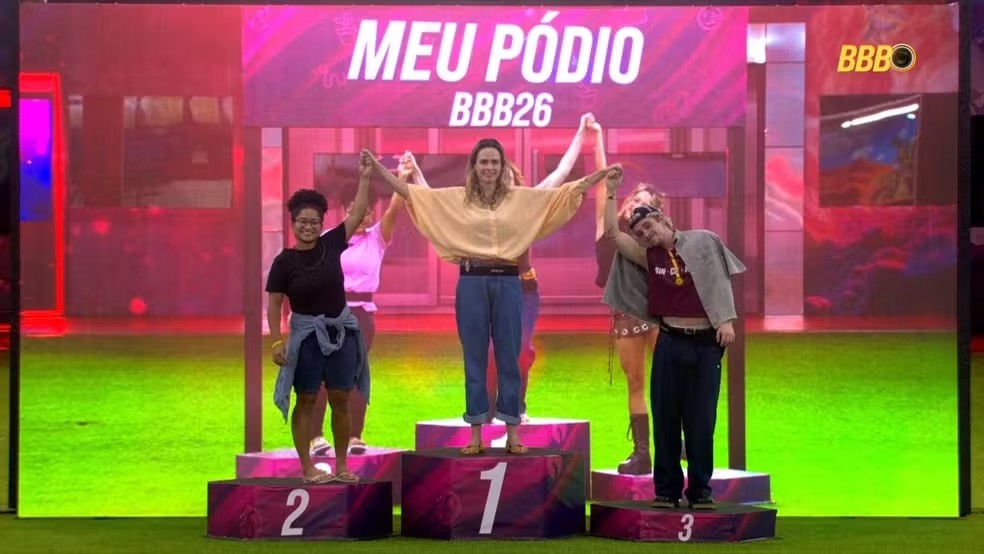 Saiba o pódio de Ana Paula Renault no BBB 26 após o Sincerão de segunda-feira