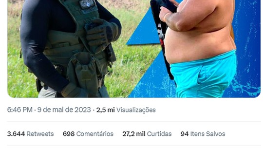 Bolsonaristas voltam a investir em gordofobia contra Dino após fala do ministro sobre 'SWAT e Vingadores'