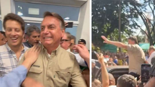 Após abrir crise no governo por presença na Agrishow, Bolsonaro é recebido por apoiadores em Ribeirão Preto