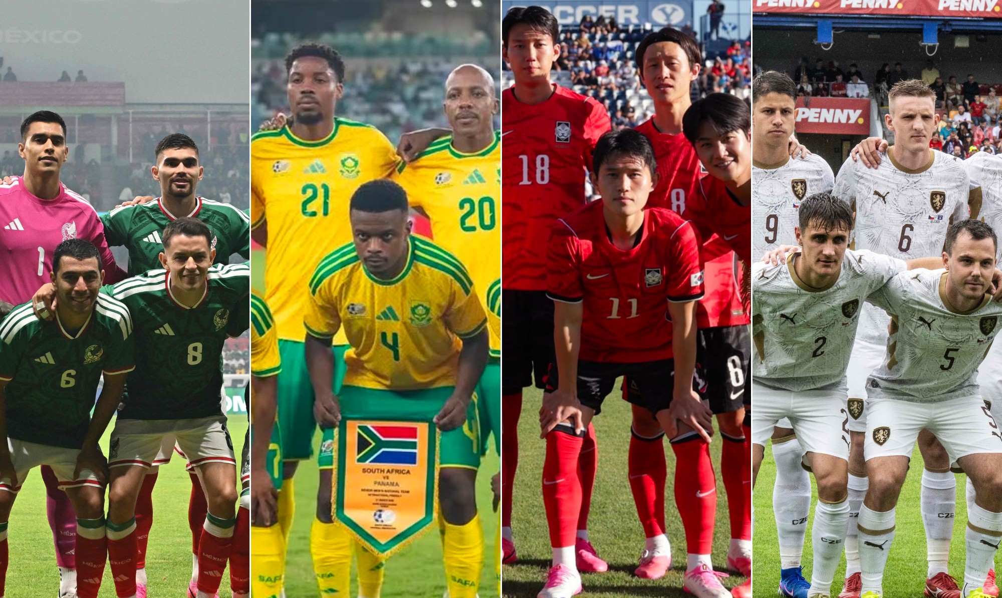 Quais são os jogos do primeiro dia de Copa do Mundo 2026?