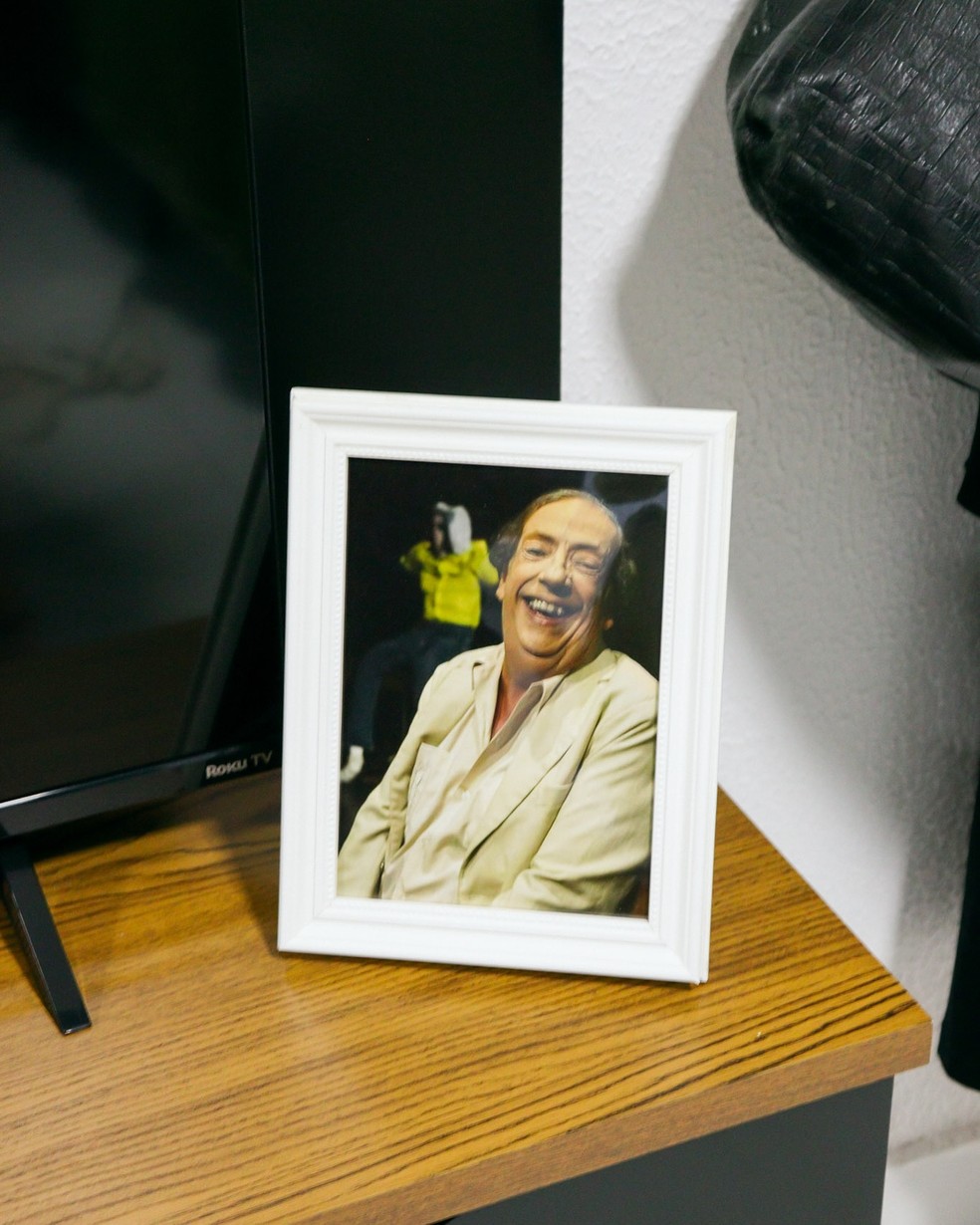 A nova casa de Marcos Oliveira, o Beiçola, mo Retiro dos Artistas — Foto: Michel Livera/Divulgação