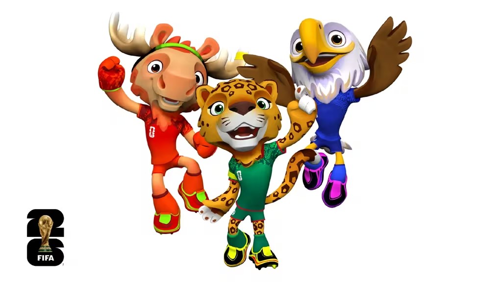 Para entrar no clima da Copa do Mundo 2026: conheça as três mascotes do Mundial