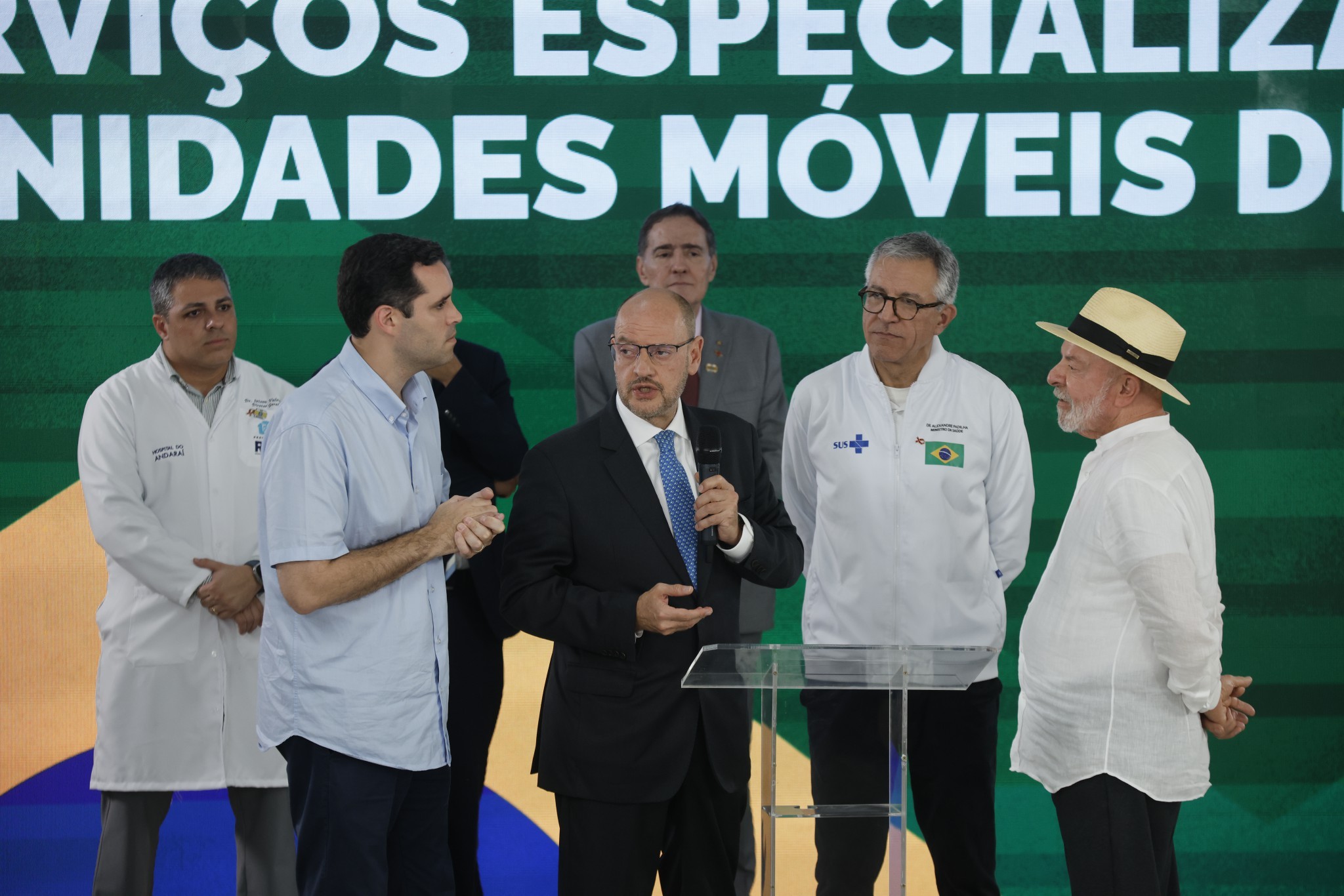 Durante visita de Lula, Ricardo Couto anuncia apoio da União para ampliar atendimento no Hospital Pedro Ernesto