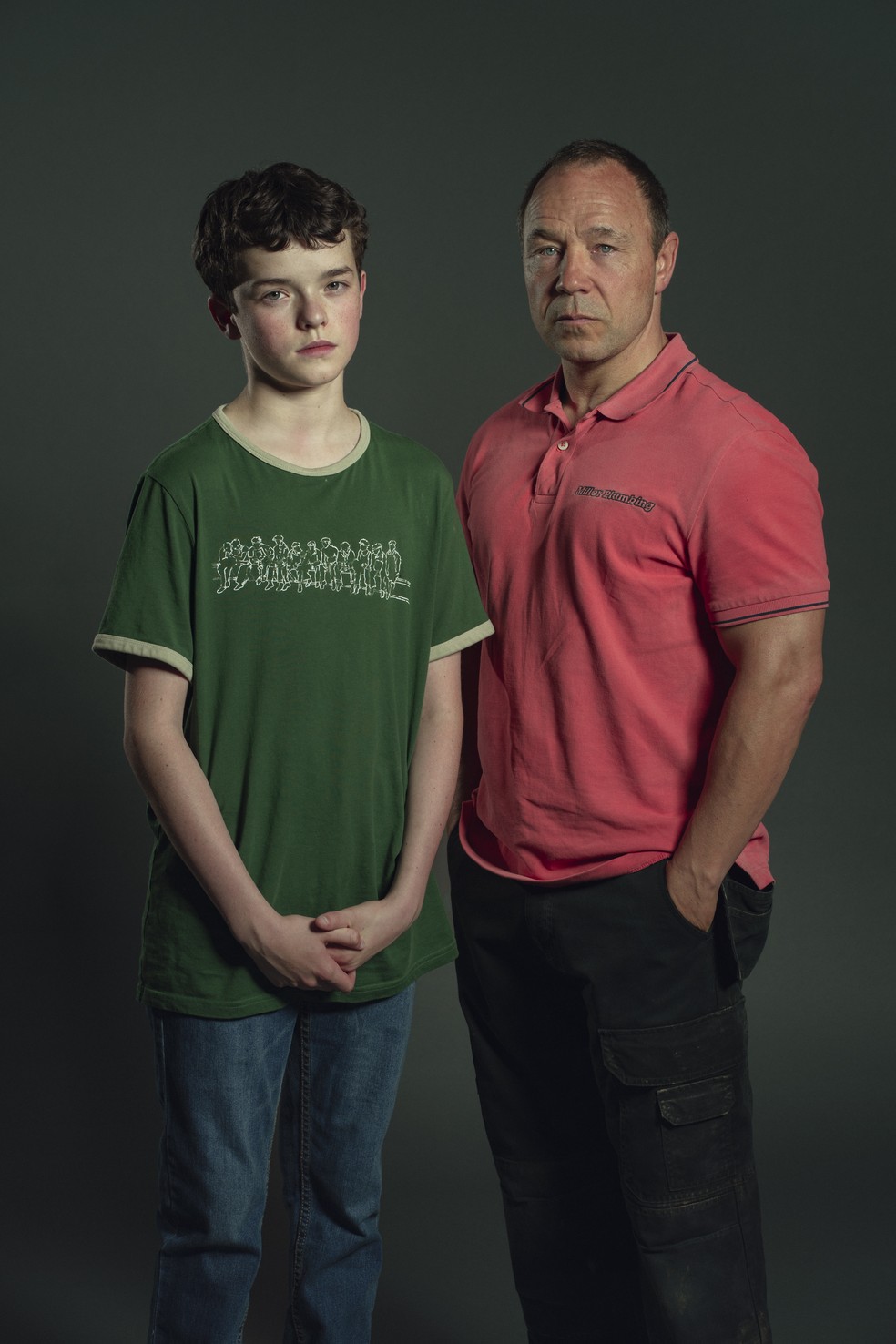 Owen Cooper e Stephen Graham — Foto: Netflix