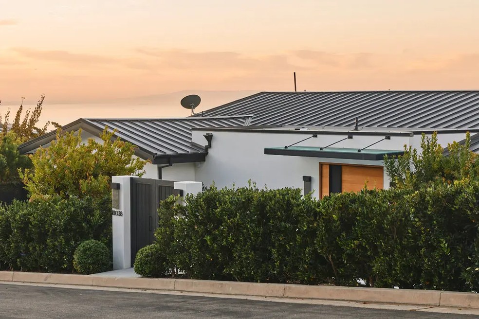 Casa de Matthew Perry, em Los Angeles — Foto: The New York Times