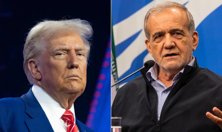 Presidente do Irã alerta Trump sobre risco de guerra contra a República Islâmica: 'Responderemos a qualquer ação'