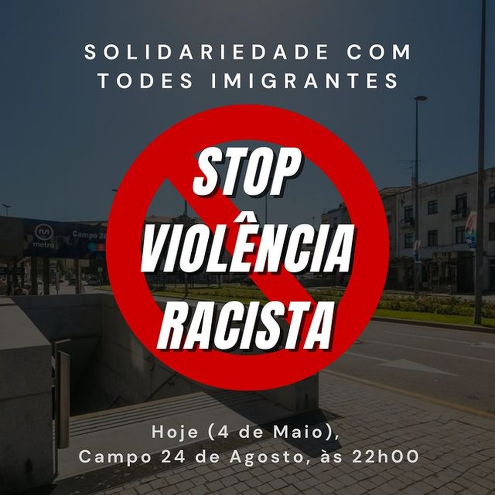 Convocação para manifestação — Foto: Reprodução