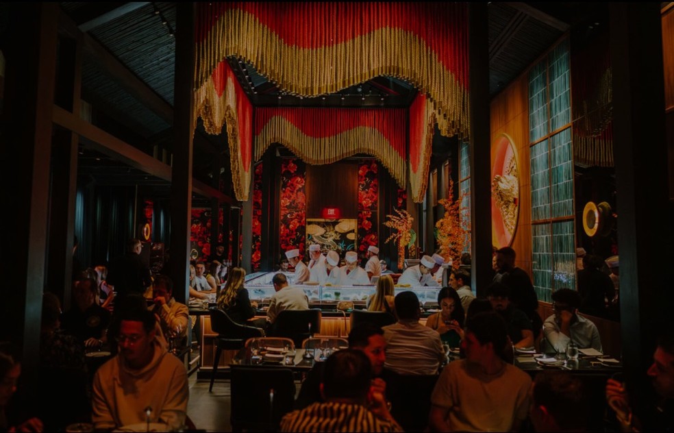 Restaurante Gekkō, em Miami — Foto: Reprodução/ site do restaurante Gekkō