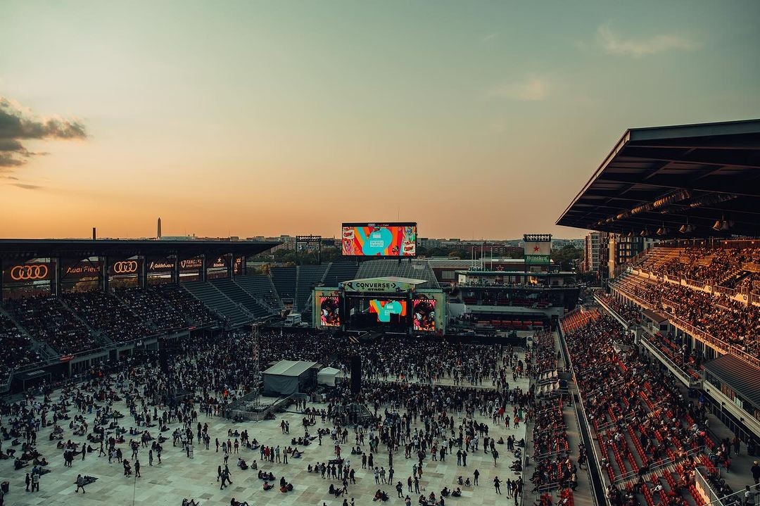 Audi Field, em Washington, D.C. — Foto: Reprodução